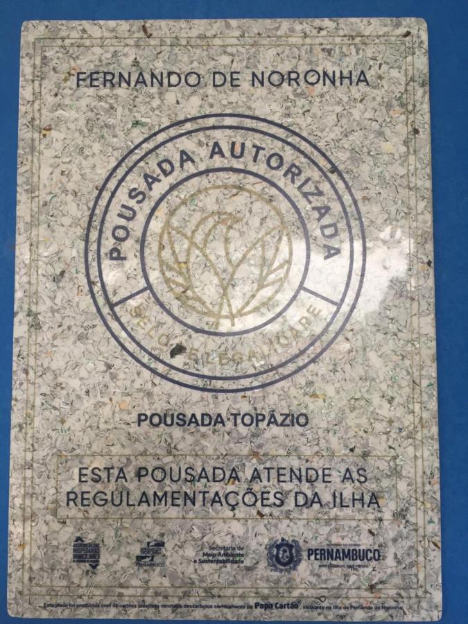Pousada Topazio Фернанду-ди-Норонья Экстерьер фото